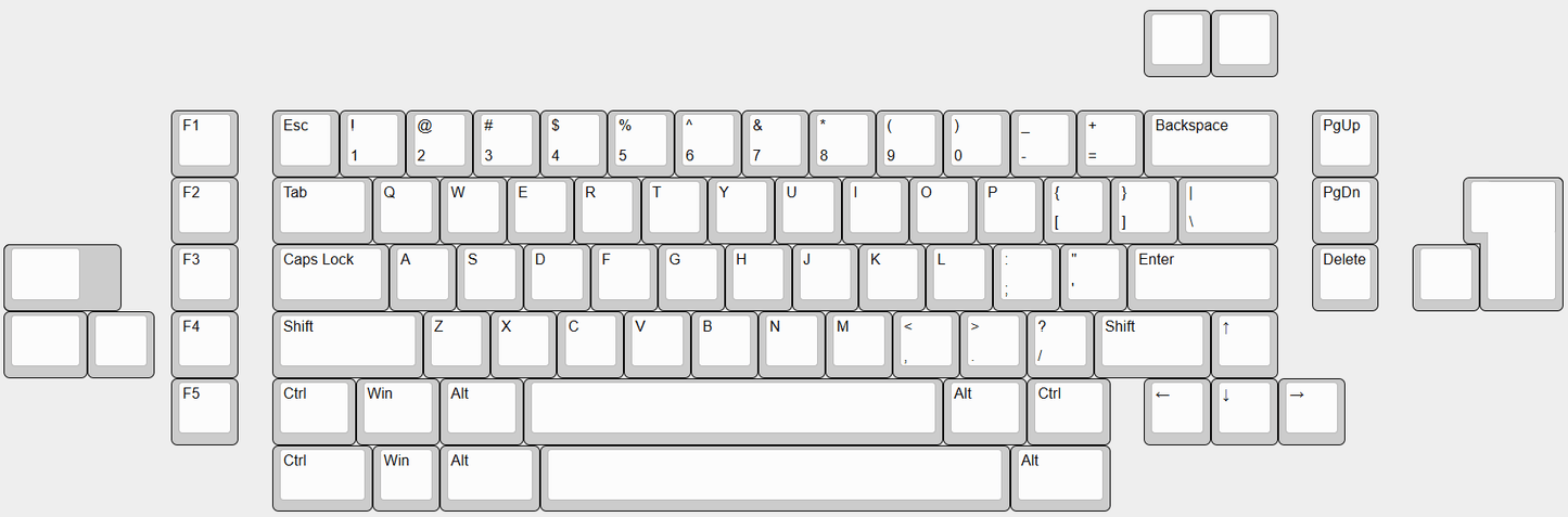 Class65 V3 Plate and PCB - #MMkeyboard#
