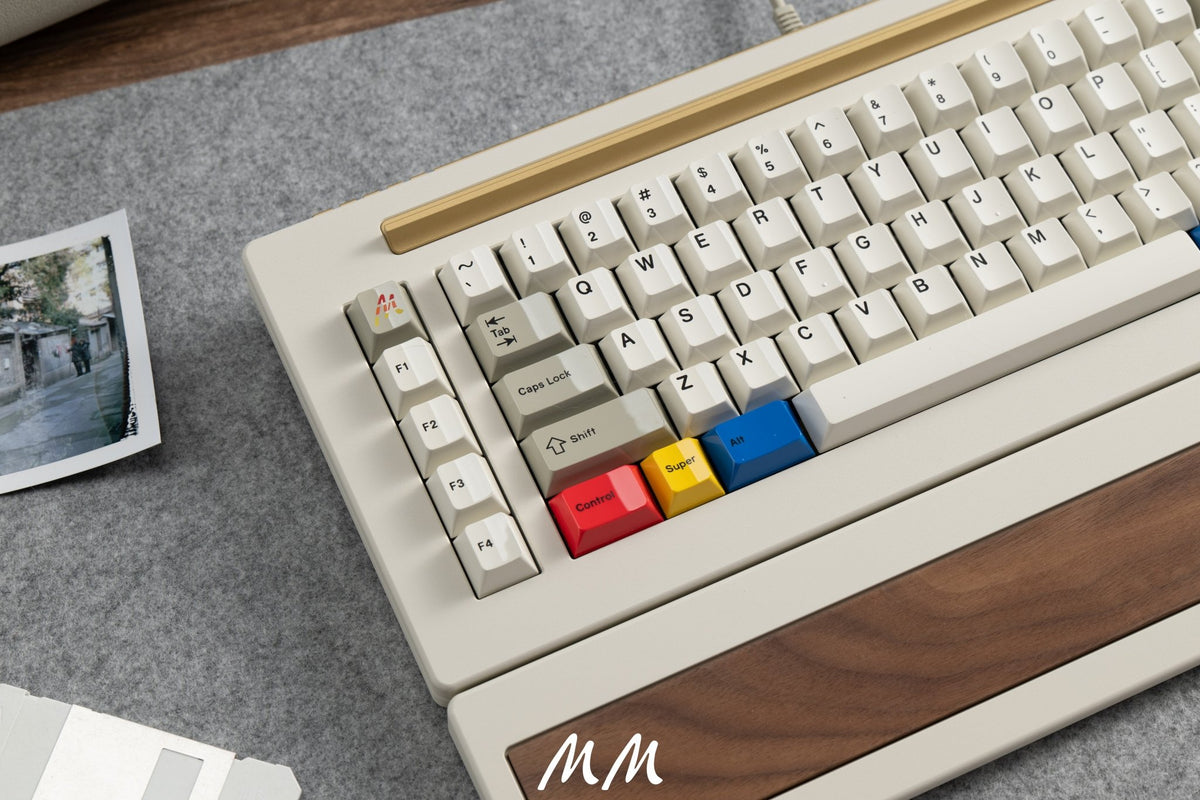 Glazed Beige Keycaps Sets - #MMkeyboard#