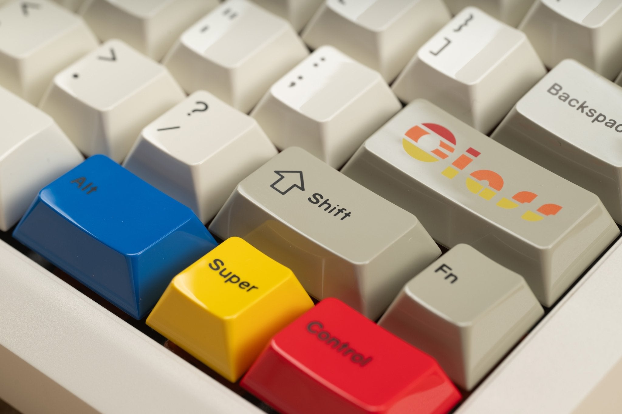 Glazed Beige Keycaps Sets – MMkeyboard