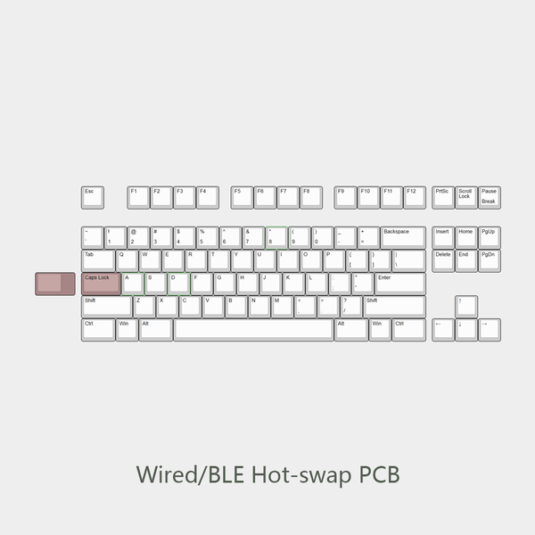 Class80 Hotswap 80% PCB-MMkeyboard - #MMkeyboard#