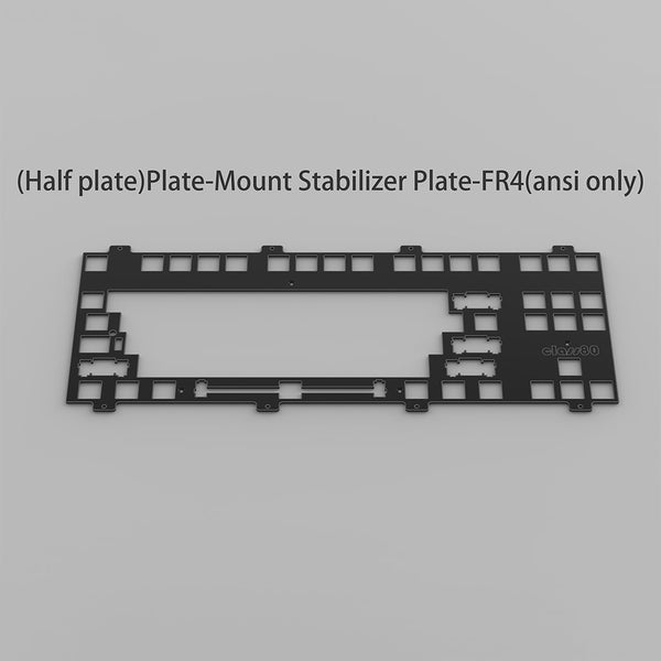 Class80 PC/FR4/Brass Fixing Plate-MMkeyboard - #MMkeyboard#